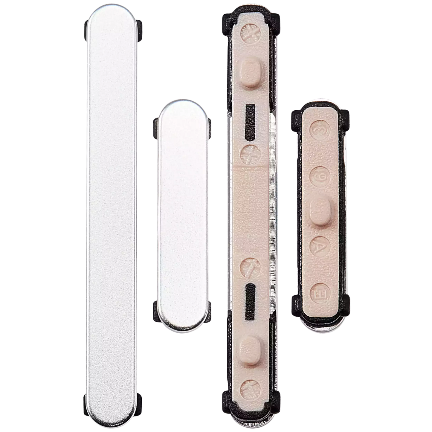 Hard Buttons (Power / Volume) For Samsung Galaxy S24 5G / 24 Plus 5G (Premium) (Marble Grey)