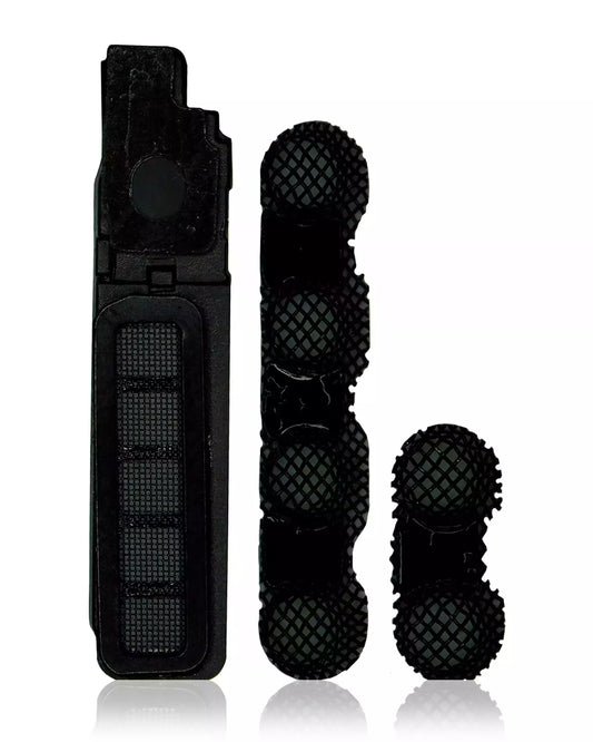 Loudspeaker / Mic Mesh For iPhone XR (Black) (10 Pack)