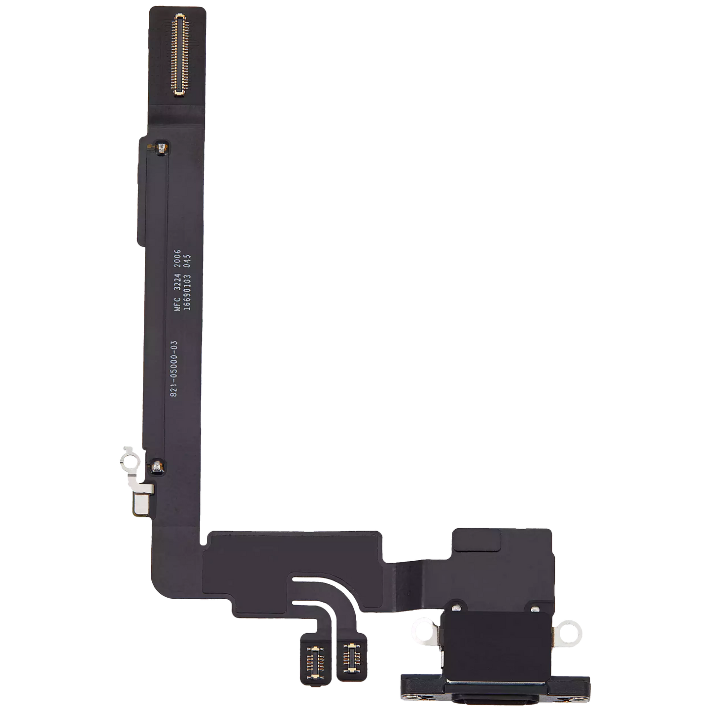 Charging Port Flex Cable For iPhone 16 Pro Max (Premium) (Black Titanium)