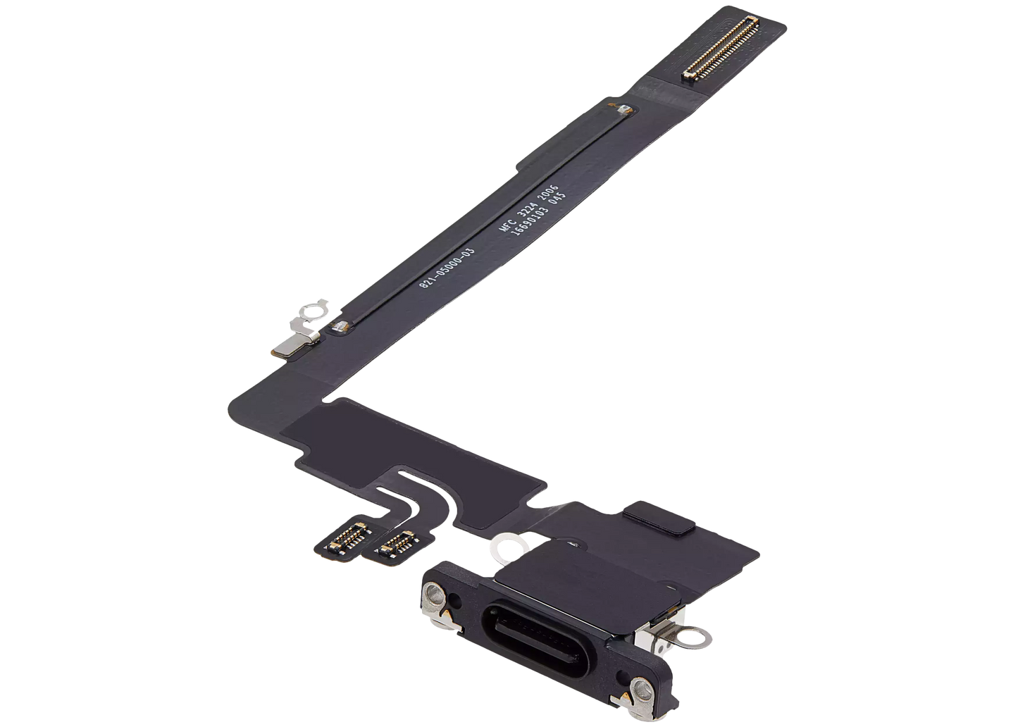 Charging Port Flex Cable For iPhone 16 Pro Max (Premium) (Black Titanium)