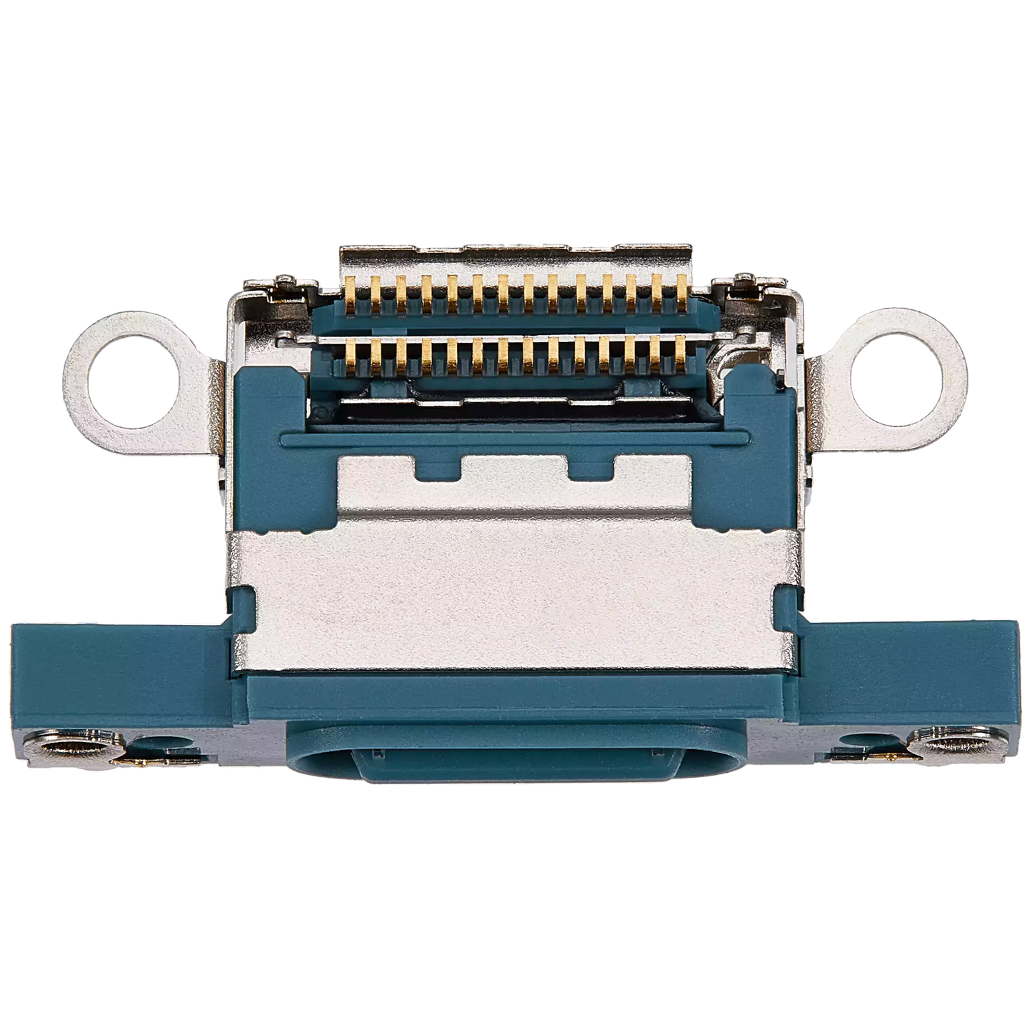 Charging Port Only For iPhone 16 / 16 Plus (Teal) (10 Pack)