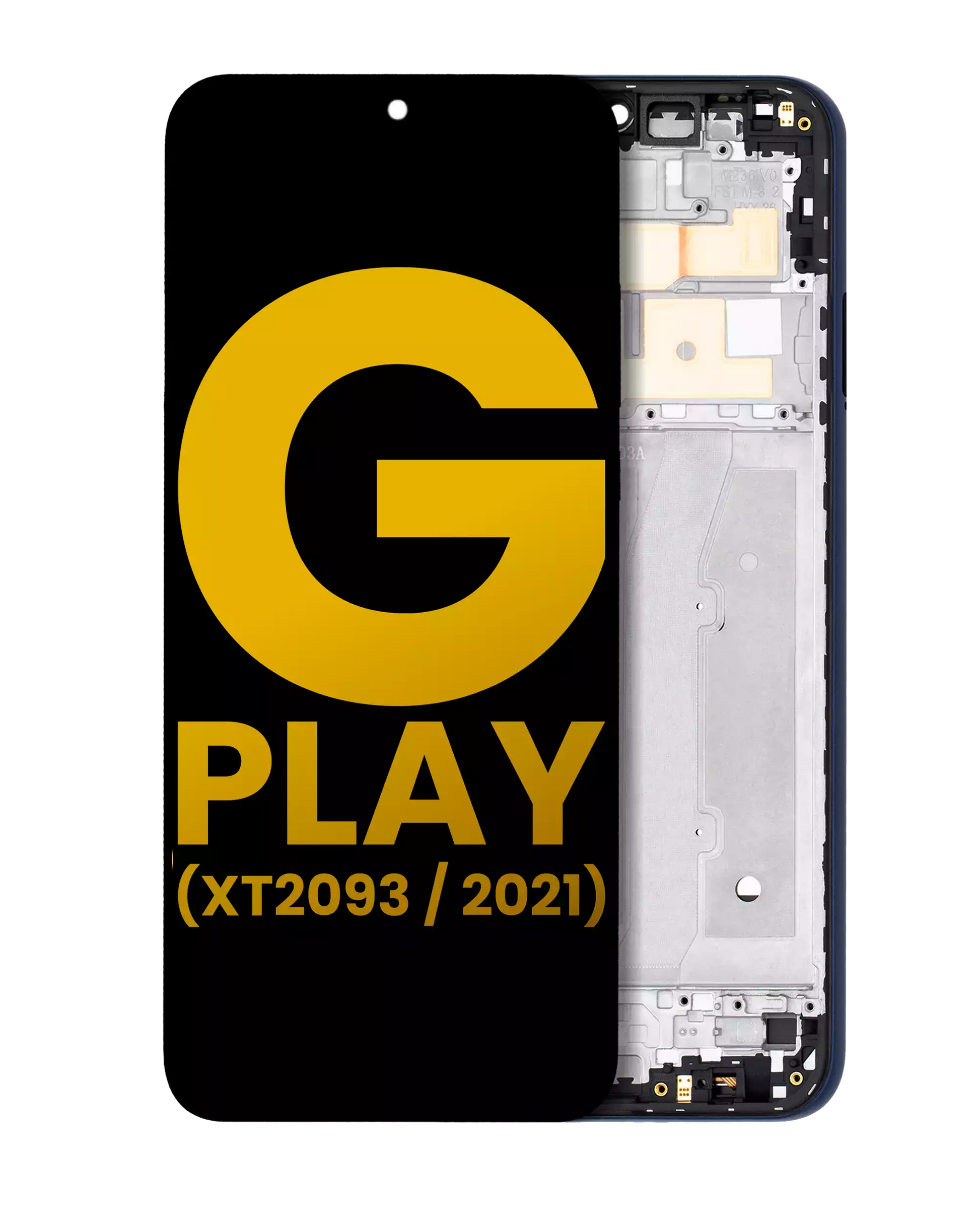 LCD Assembly With Frame For Motorola Moto G Play (XT2093 / 2021) (Refurbished) (Misty Blue) replacement part for compatible Motorola phone, SKU 107082028602, product image 1