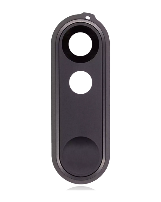 Back Camera Lens Cover for Motorola Droid Turbo 2 (XT1585 / 2015) Black - replacement component front view, SKU 107082030540, image 1