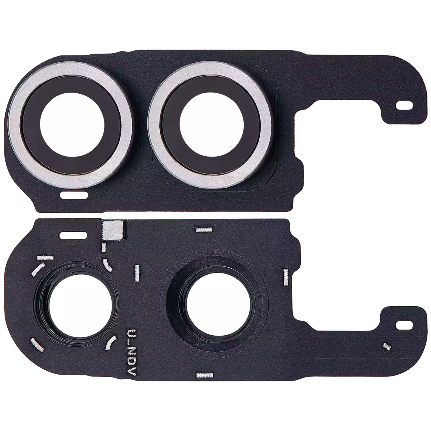 Back Camera Lens With Cover Bezel Ring For Samsung Galaxy Z Flip 6 5G (F741) (Premium) (Silver Shadow)
