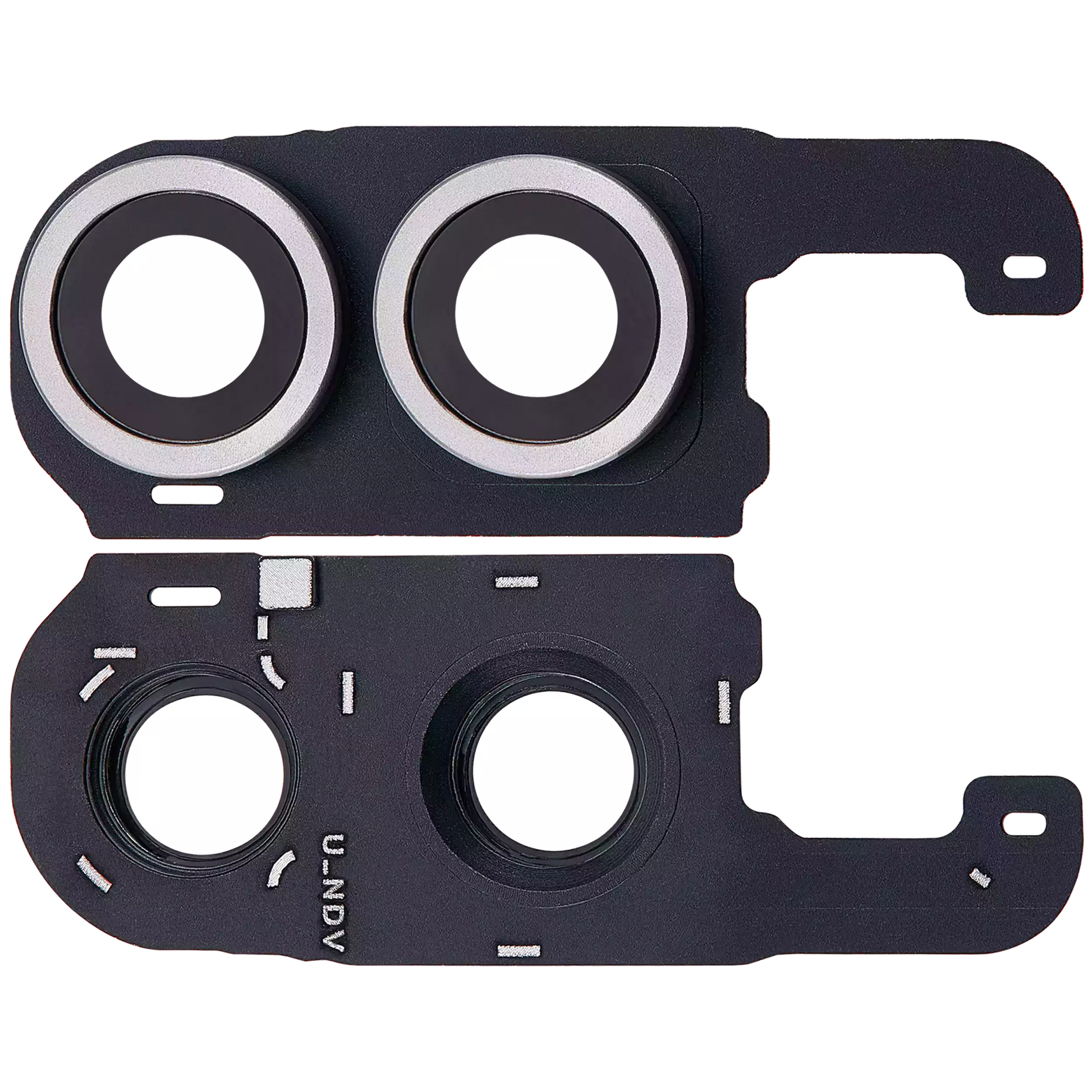 Back Camera Lens With Cover Bezel Ring For Samsung Galaxy Z Flip 6 5G (F741) (Premium) (Silver Shadow)
