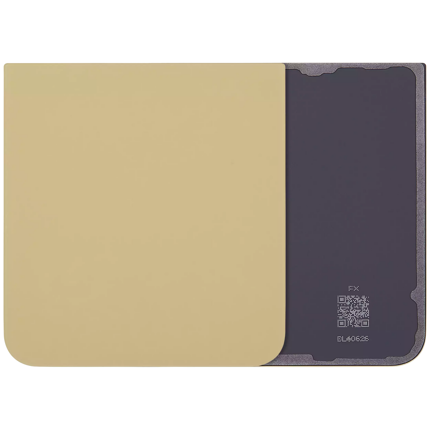 Back Cover Glass For Samsung Galaxy Z Flip 6 5G (Aftermarket Plus) (Yellow)