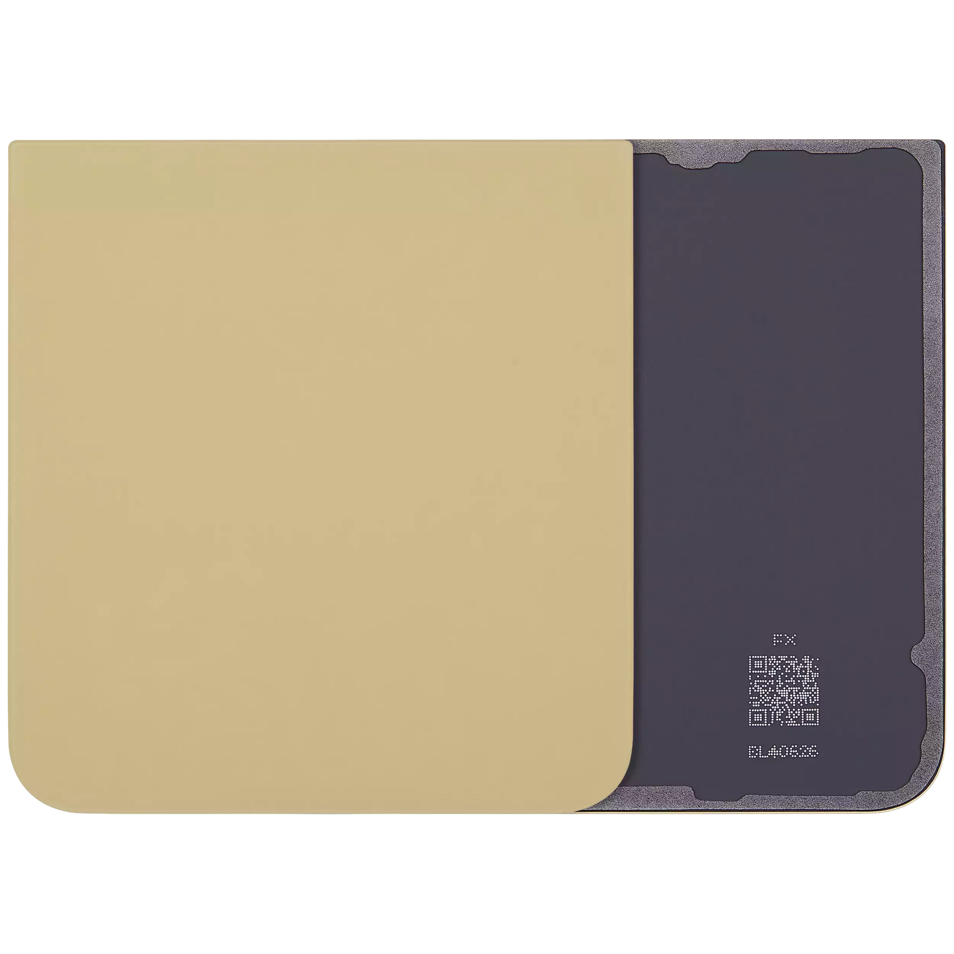 Back Cover Glass For Samsung Galaxy Z Flip 6 5G (Aftermarket Plus) (Yellow)