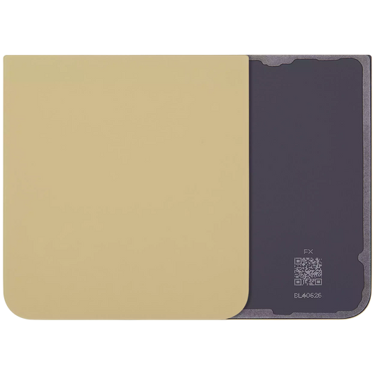 Back Cover Glass For Samsung Galaxy Z Flip 6 5G (Aftermarket Plus) (Yellow)