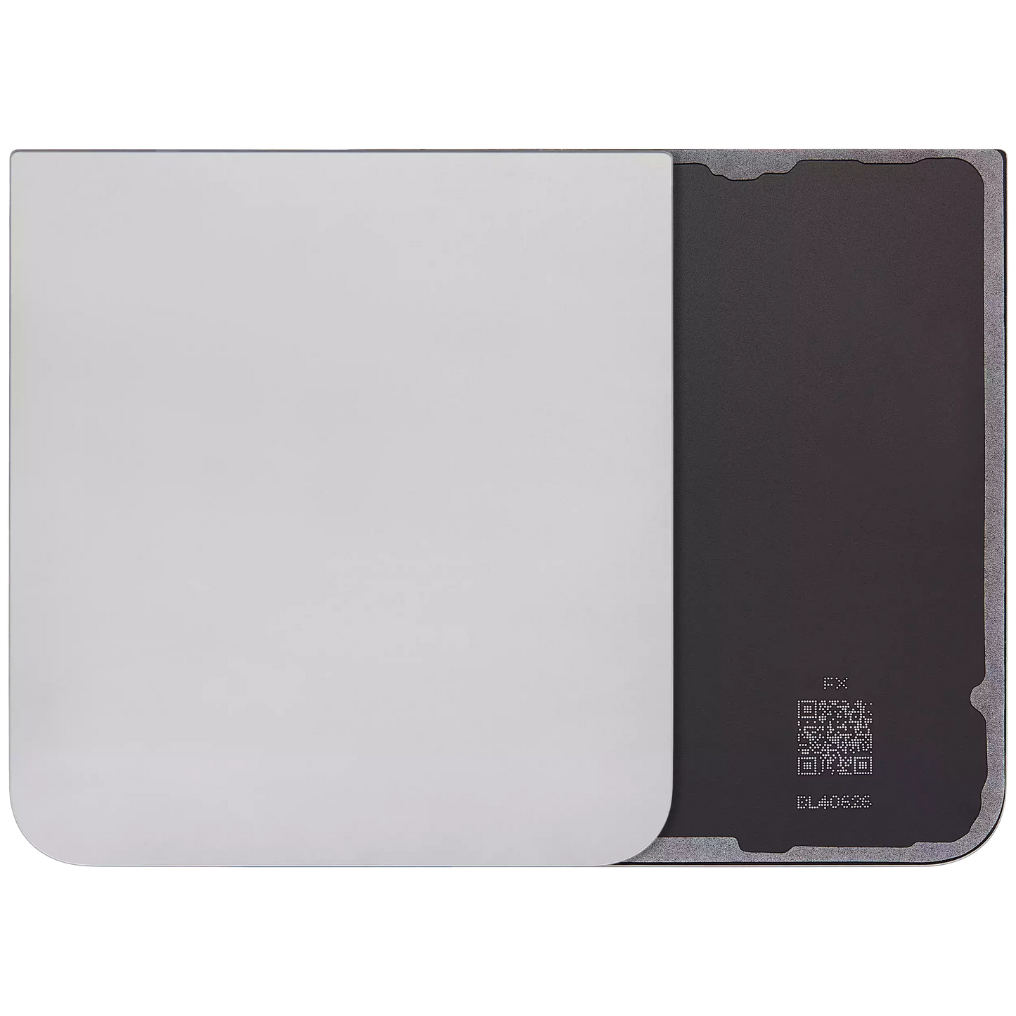 Back Cover Glass For Samsung Galaxy Z Flip 6 5G (Aftermarket Plus) (Silver Shadow)