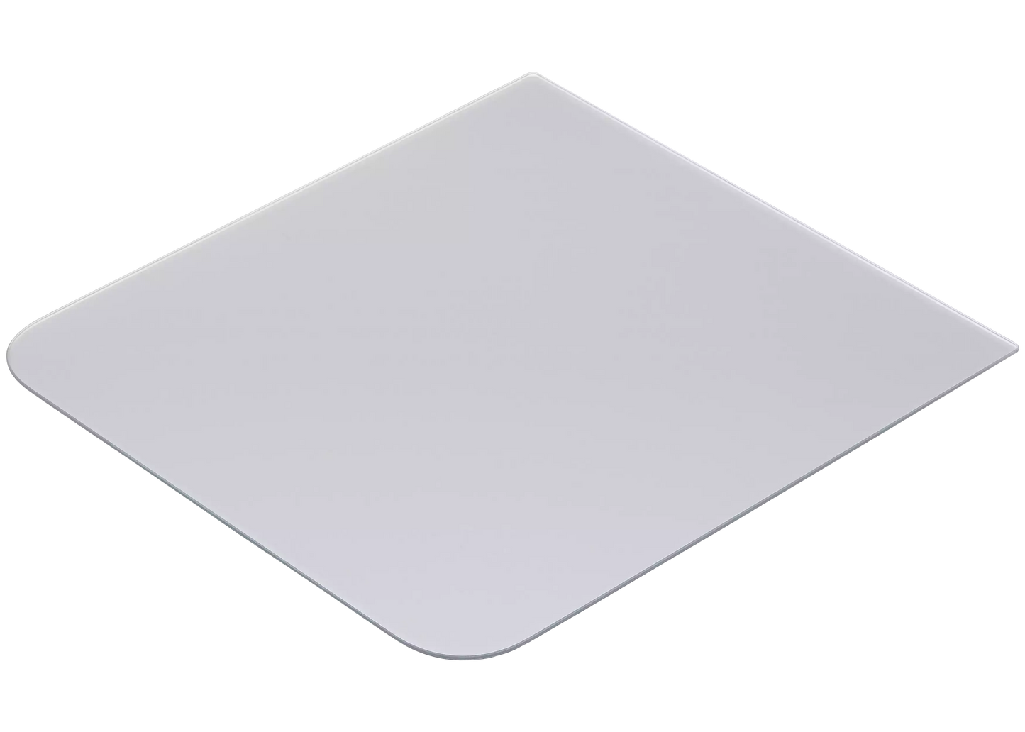 Back Cover Glass For Samsung Galaxy Z Flip 6 5G (Aftermarket Plus) (Silver Shadow)