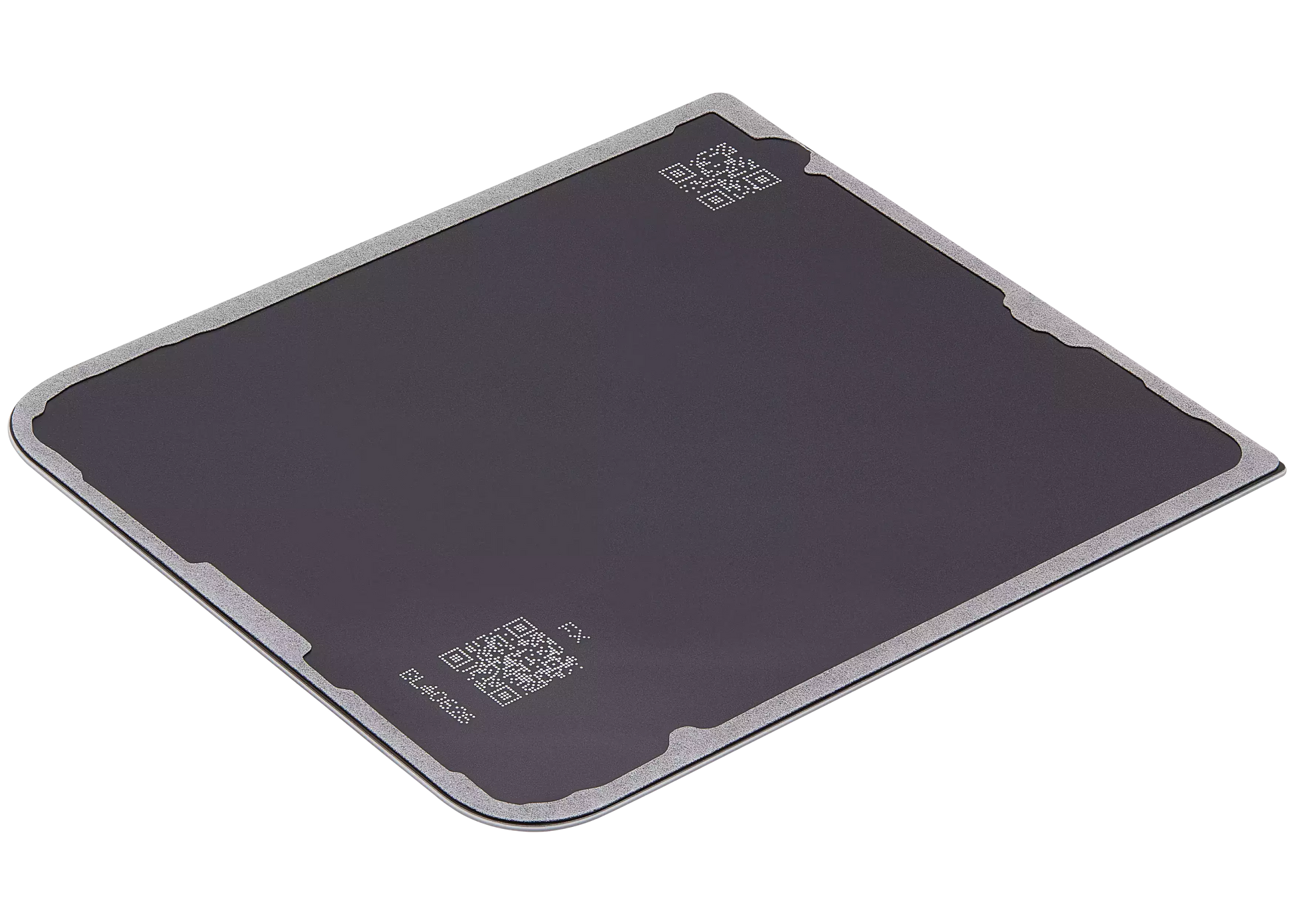 Back Cover Glass For Samsung Galaxy Z Flip 6 5G (Aftermarket Plus) (Silver Shadow)