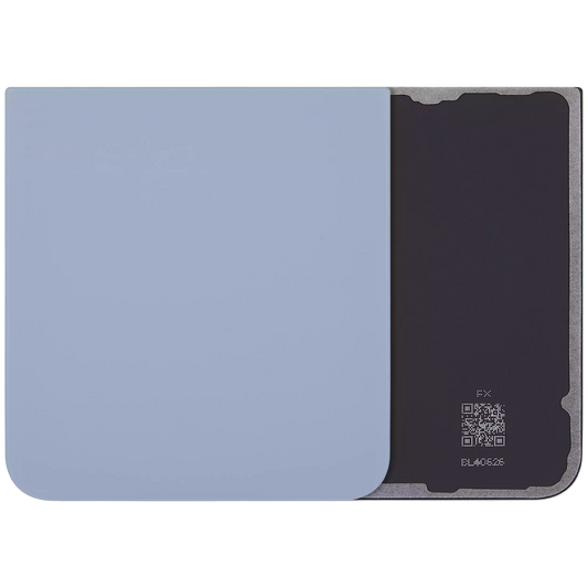 Back Cover Glass For Samsung Galaxy Z Flip 6 5G (Aftermarket Plus) (Blue)