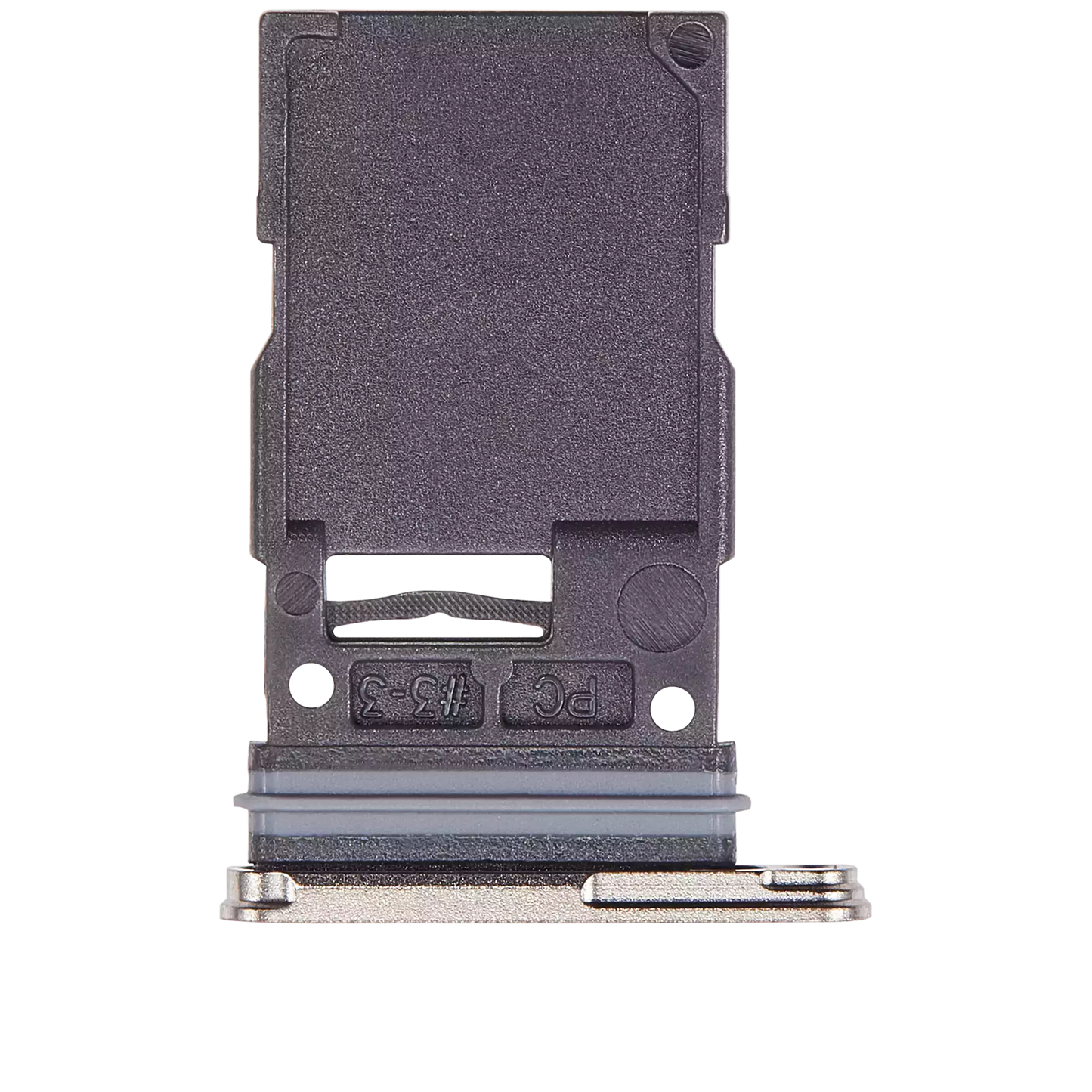 Single Sim Card Tray For Samsung Galaxy S24 Ultra 5G (Premium) (Titanium Gray)