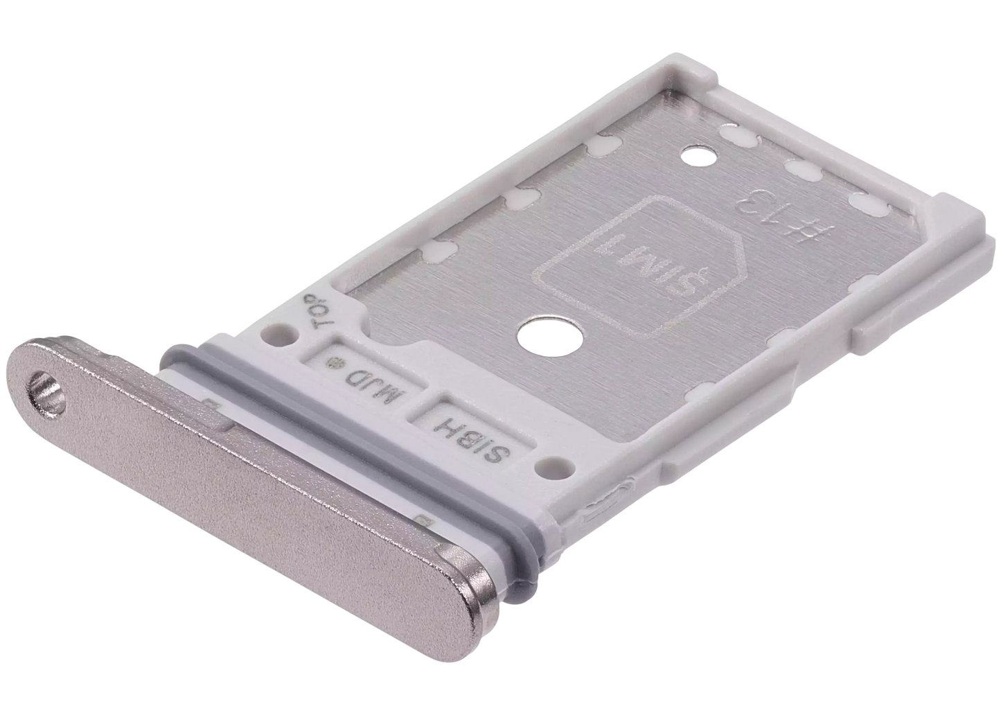 Dual Sim Card Tray For Samsung Galaxy S24 Ultra 5G (Premium) (Titanium Gray)