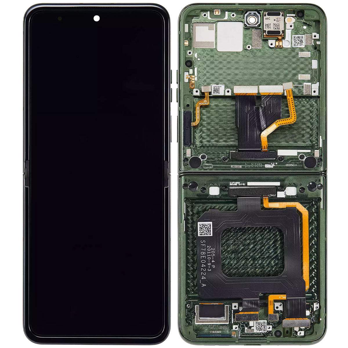 Inner OLED Assembly With Frame For Motorola Razr Plus 2024 / Razr 50 Ultra (XT2451 - Motorola replacement part image 6