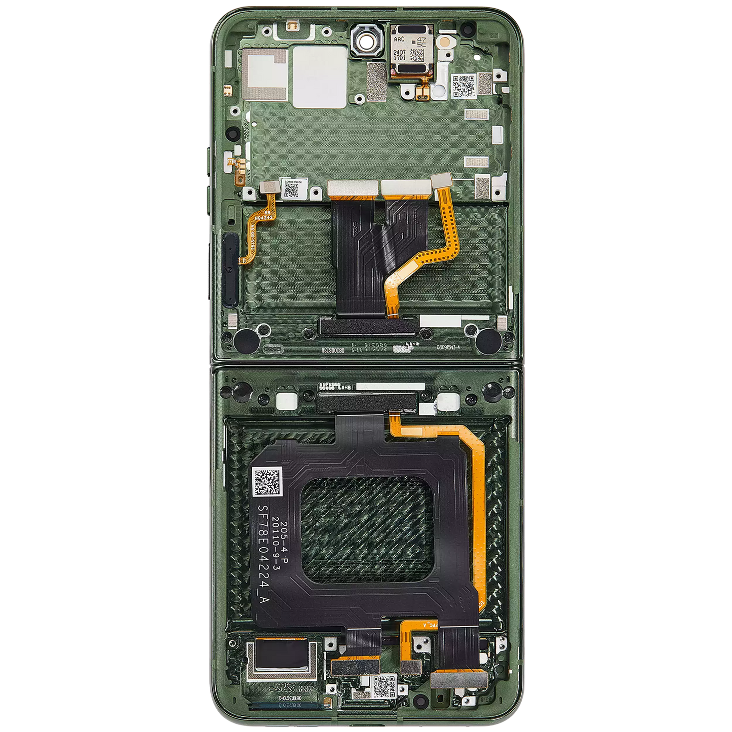 Inner OLED Assembly With Frame For Motorola Razr Plus 2024 / Razr 50 Ultra (XT2451 - Motorola replacement part image 8