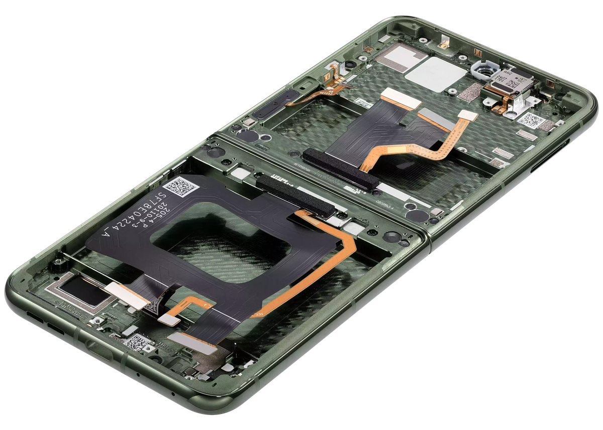 Inner OLED Assembly With Frame For Motorola Razr Plus 2024 / Razr 50 Ultra (XT2451 - Motorola replacement part image 10