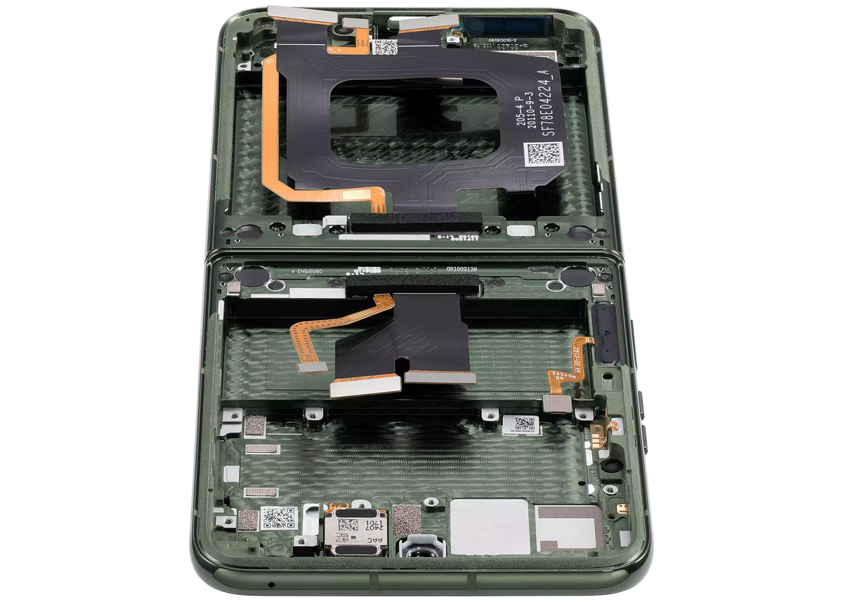 Inner OLED Assembly With Frame For Motorola Razr Plus 2024 / Razr 50 Ultra (XT2451 - Motorola replacement part image 2