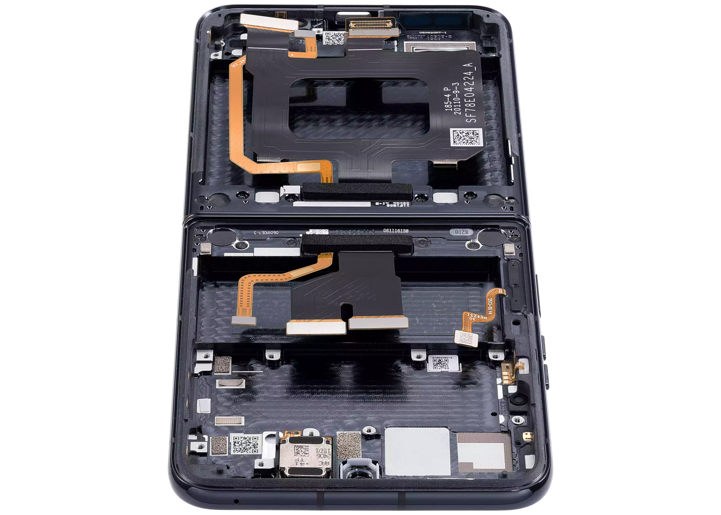 Inner OLED Assembly With Frame For Motorola Razr Plus 2024 / Razr 50 Ultra (XT2451 - Motorola replacement part image 2