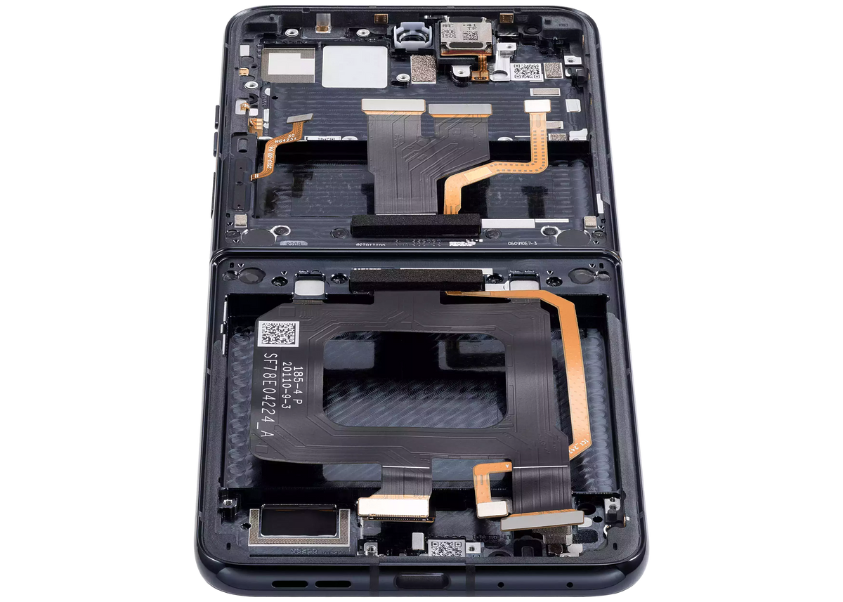 Inner OLED Assembly With Frame For Motorola Razr Plus 2024 / Razr 50 Ultra (XT2451 - Motorola replacement part image 3