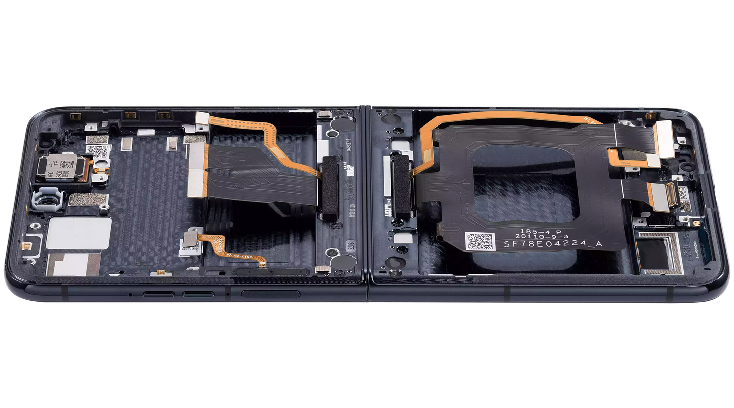 Inner OLED Assembly With Frame For Motorola Razr Plus 2024 / Razr 50 Ultra (XT2451 - Motorola replacement part image 5
