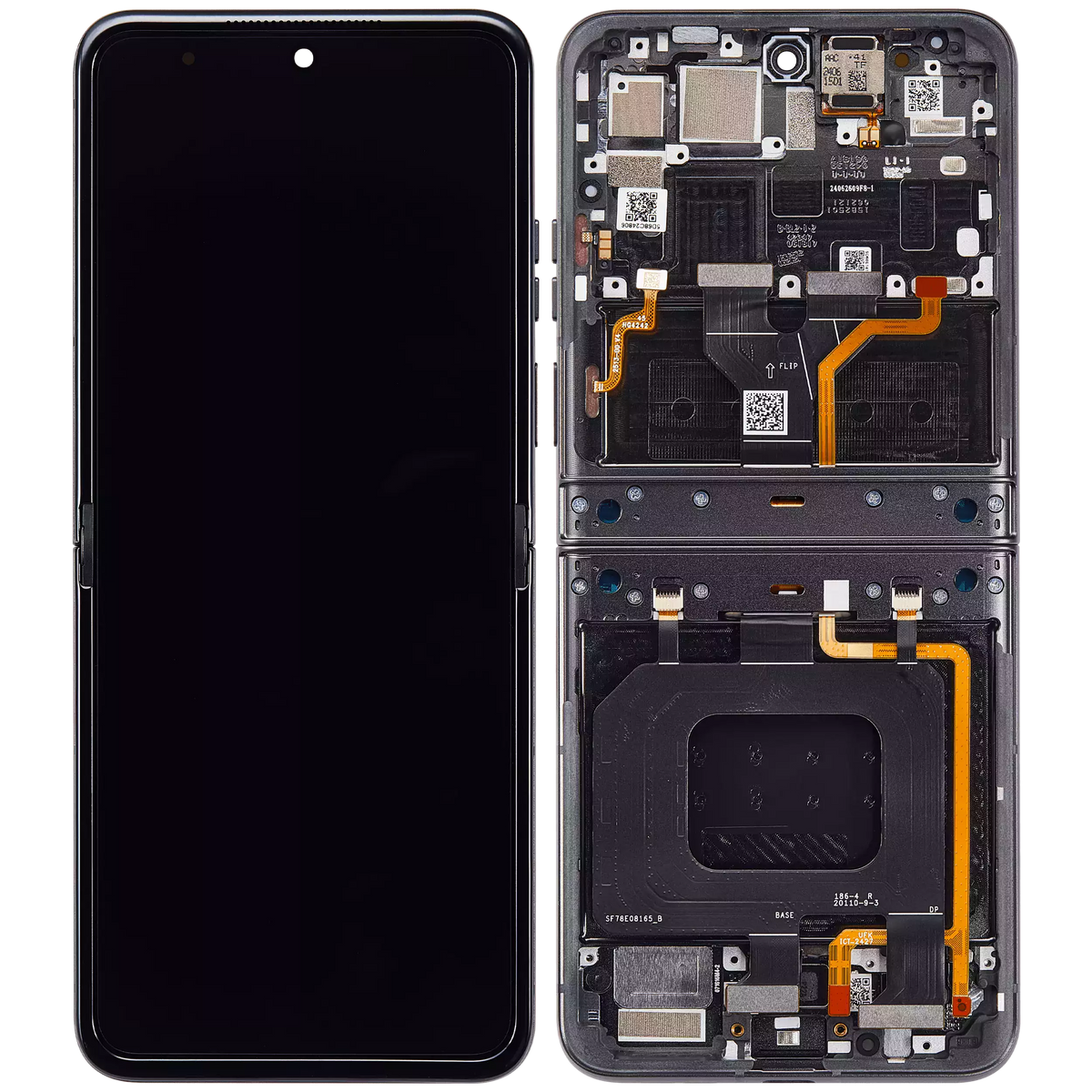 Main OLED Assembly With Frame For Motorola Razr 2024 / Razr 50 (XT2453 / 2024) - Motorola replacement part image 6
