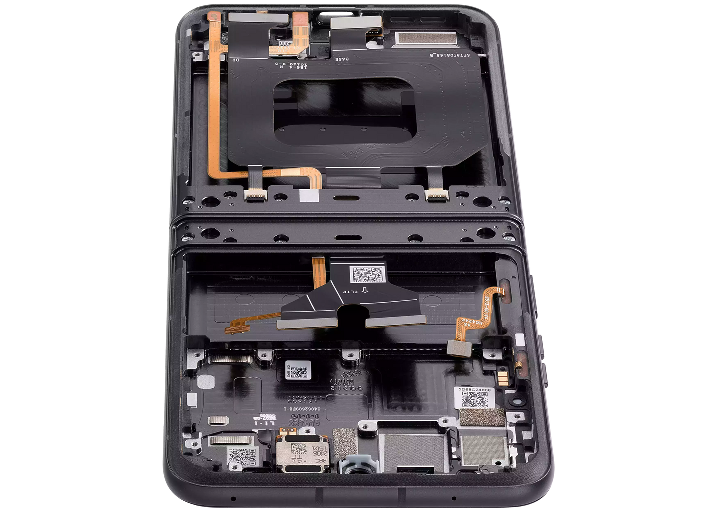 Main OLED Assembly With Frame For Motorola Razr 2024 / Razr 50 (XT2453 / 2024) - Motorola replacement part image 2