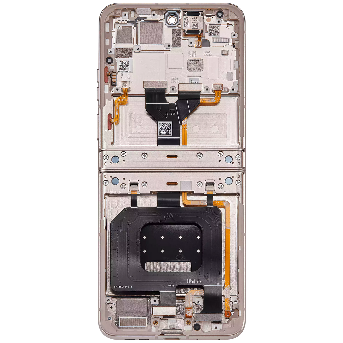 Main OLED Assembly With Frame For Motorola Razr 2024 / Razr 50 (XT2453 / 2024) - Motorola replacement part image 8
