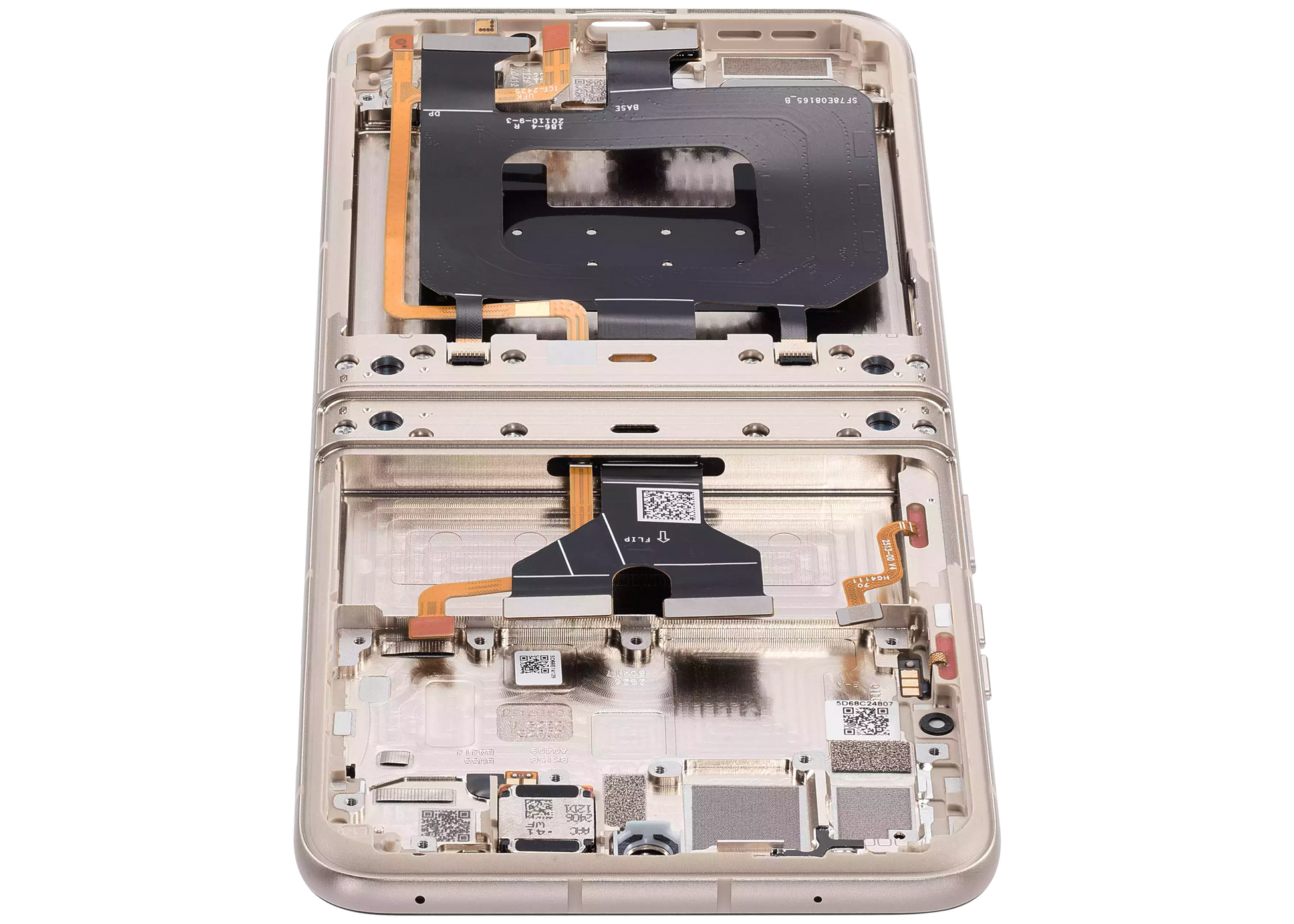 Main OLED Assembly With Frame For Motorola Razr 2024 / Razr 50 (XT2453 / 2024) - Motorola replacement part image 3