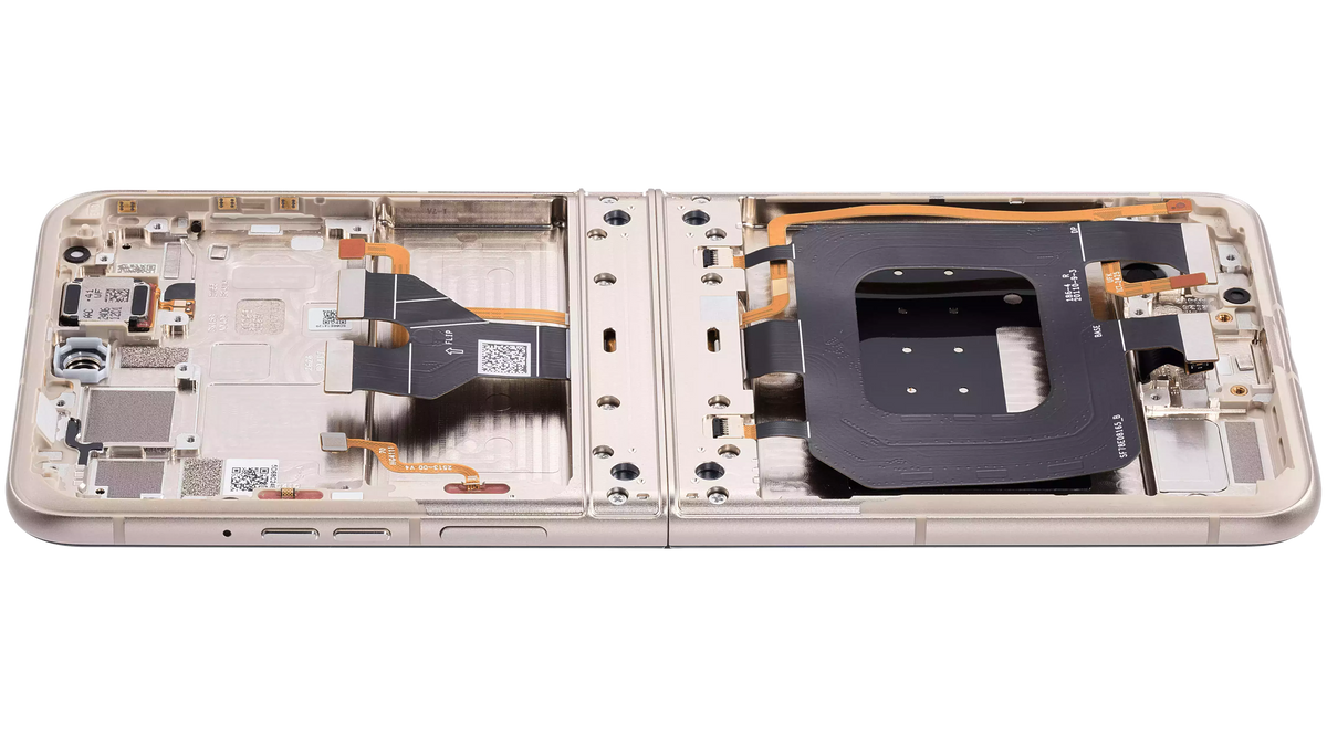 Main OLED Assembly With Frame For Motorola Razr 2024 / Razr 50 (XT2453 / 2024) - Motorola replacement part image 4