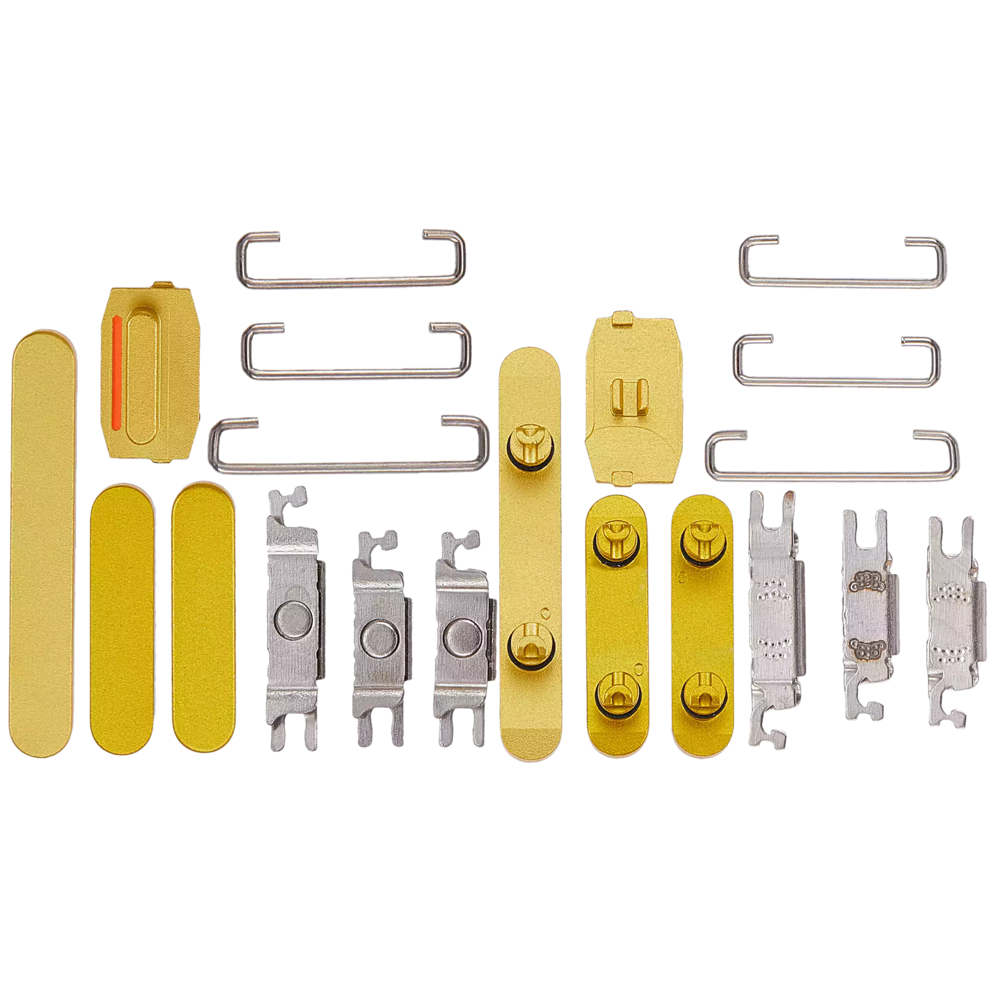Hard Buttons (Power / Volume / Switch) For iPhone 14 / 14 Plus (Yellow)