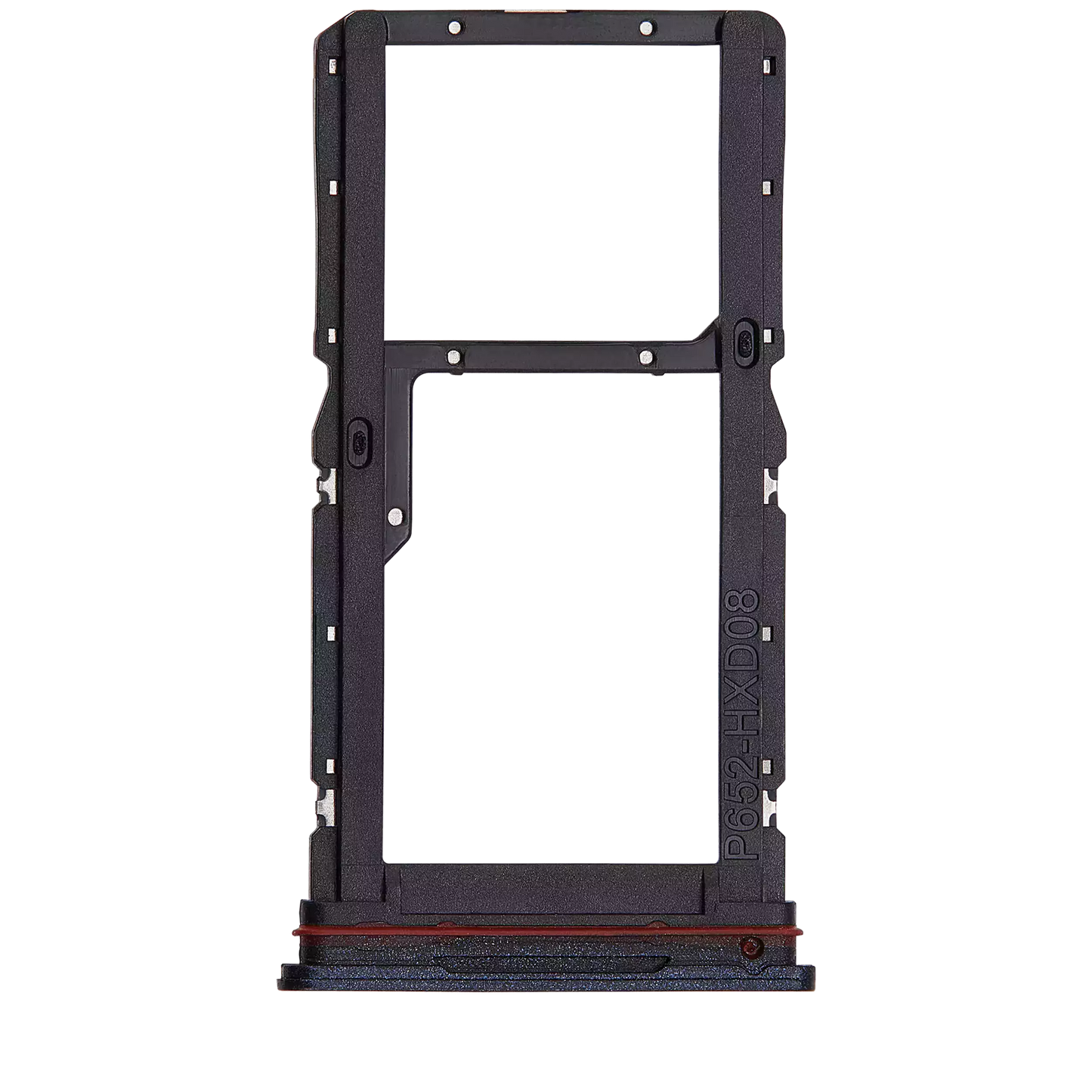 Dual Sim Card Tray For Motorola Moto G84 (XT2347 / 2023) (Genuine OEM) (Midnight Blue) replacement part SKU 107182136480 image 3