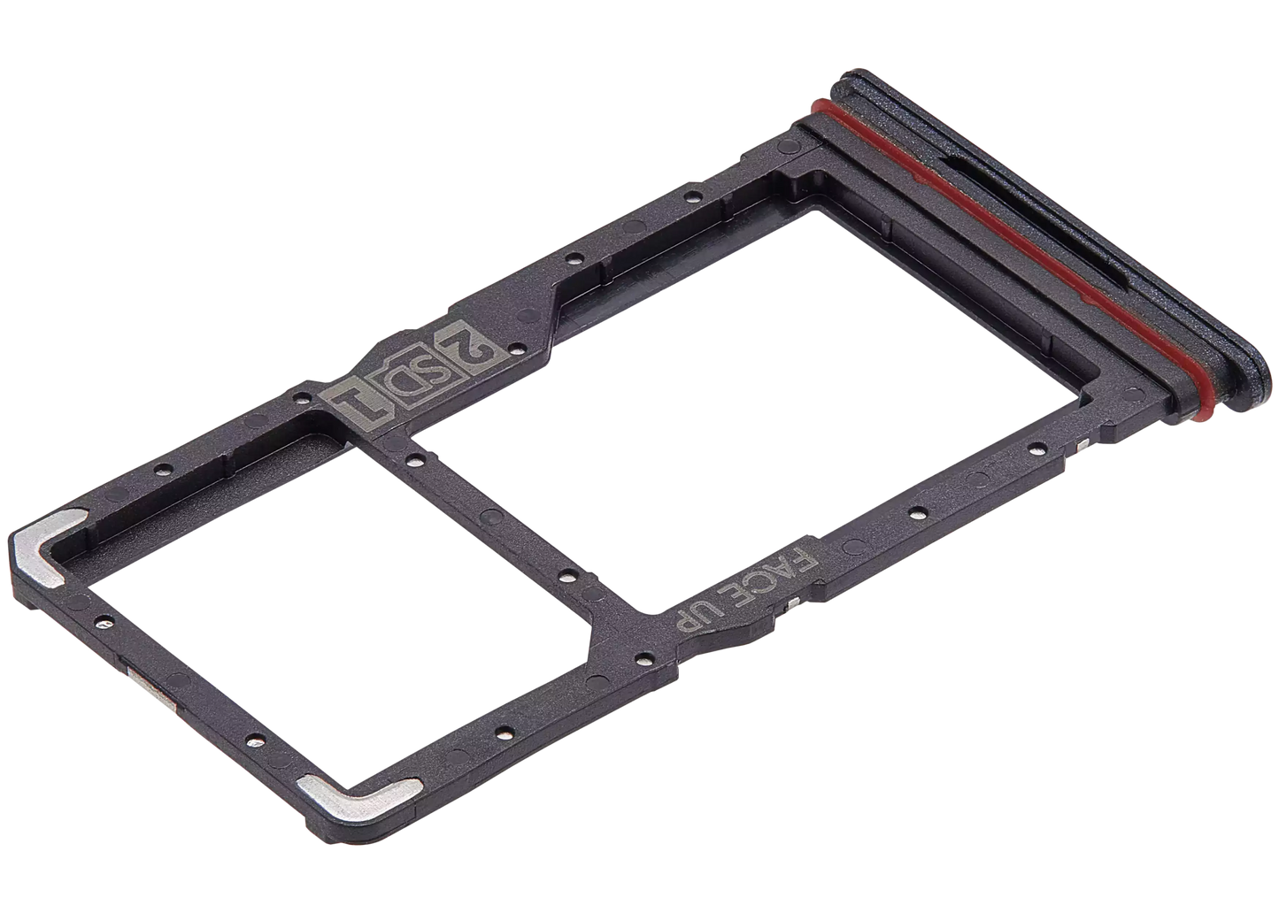 Dual Sim Card Tray For Motorola Moto G84 (XT2347 / 2023) (Genuine OEM) (Midnight Blue) replacement part SKU 107182136480 image 4