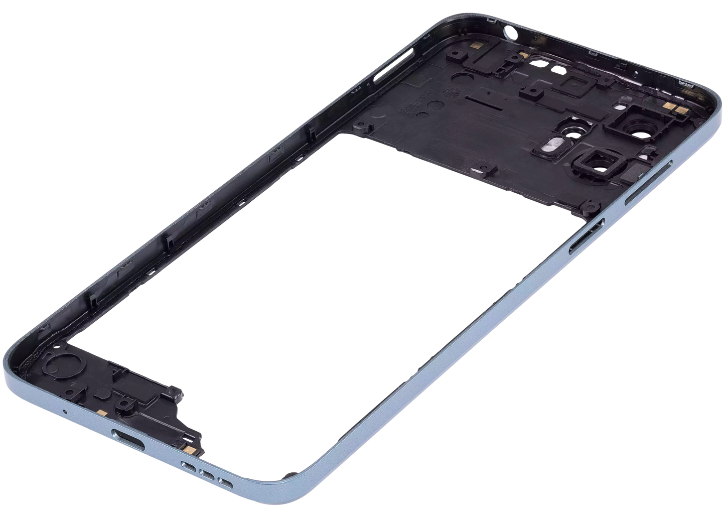 Mid-Frame Housing With Camera Lens For Motorola Moto G23 (XT2333 / 2023) (Genuine OEM) (Steel Blue) replacement part SKU 107182136388 image 5