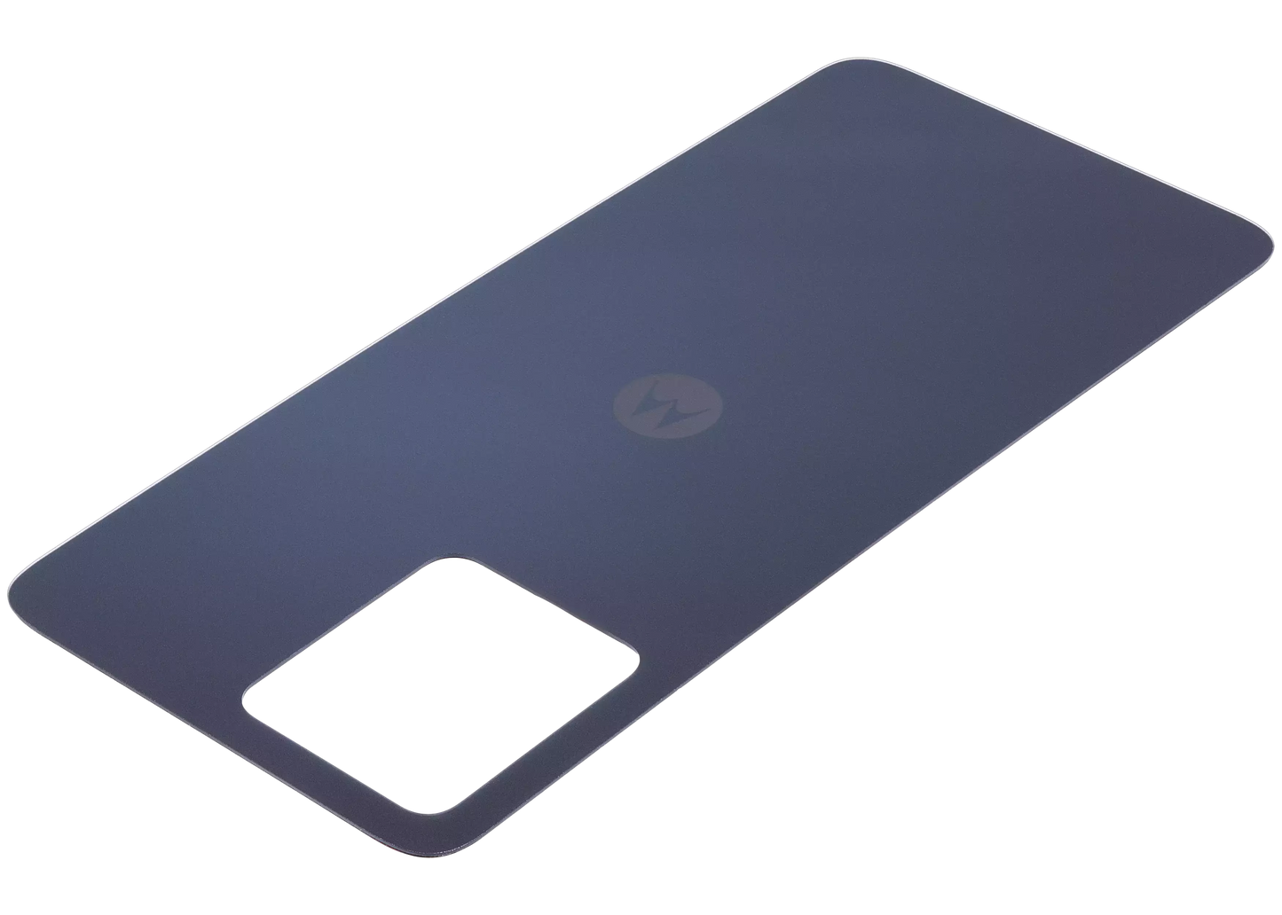 Back Cover Glass For Motorola Moto G84 (XT2347 / 2023) (Genuine OEM) (Midnight Blue) replacement part SKU 107182136524 image 4