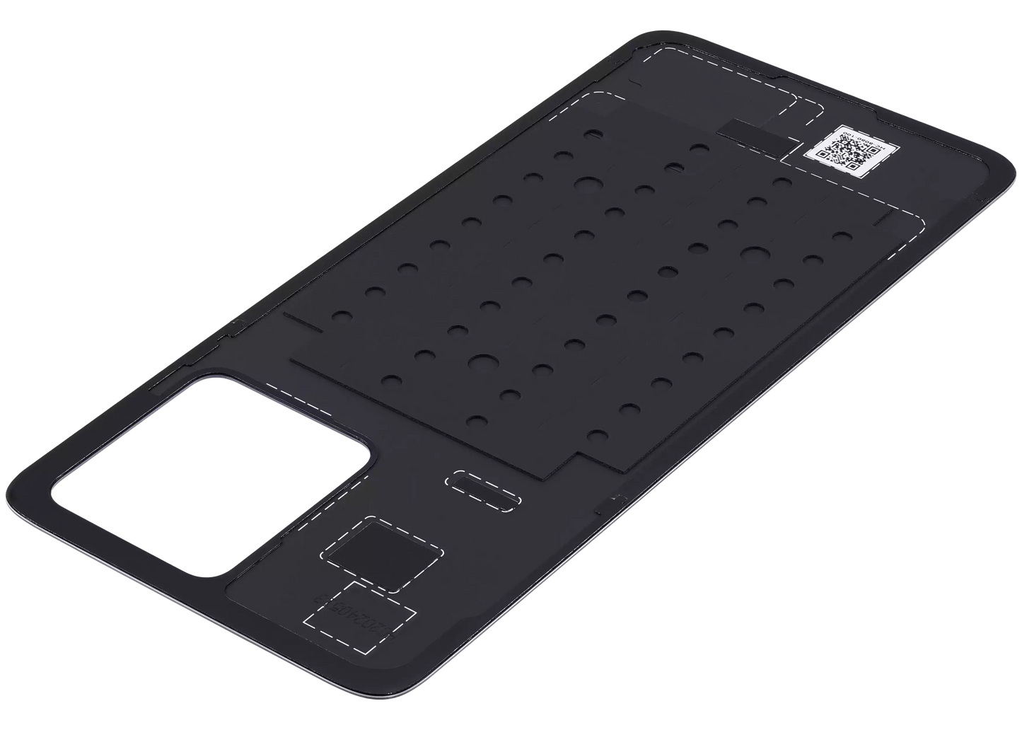 Back Cover Glass For Motorola Moto G84 (XT2347 / 2023) (Genuine OEM) (Midnight Blue) replacement part SKU 107182136524 image 5