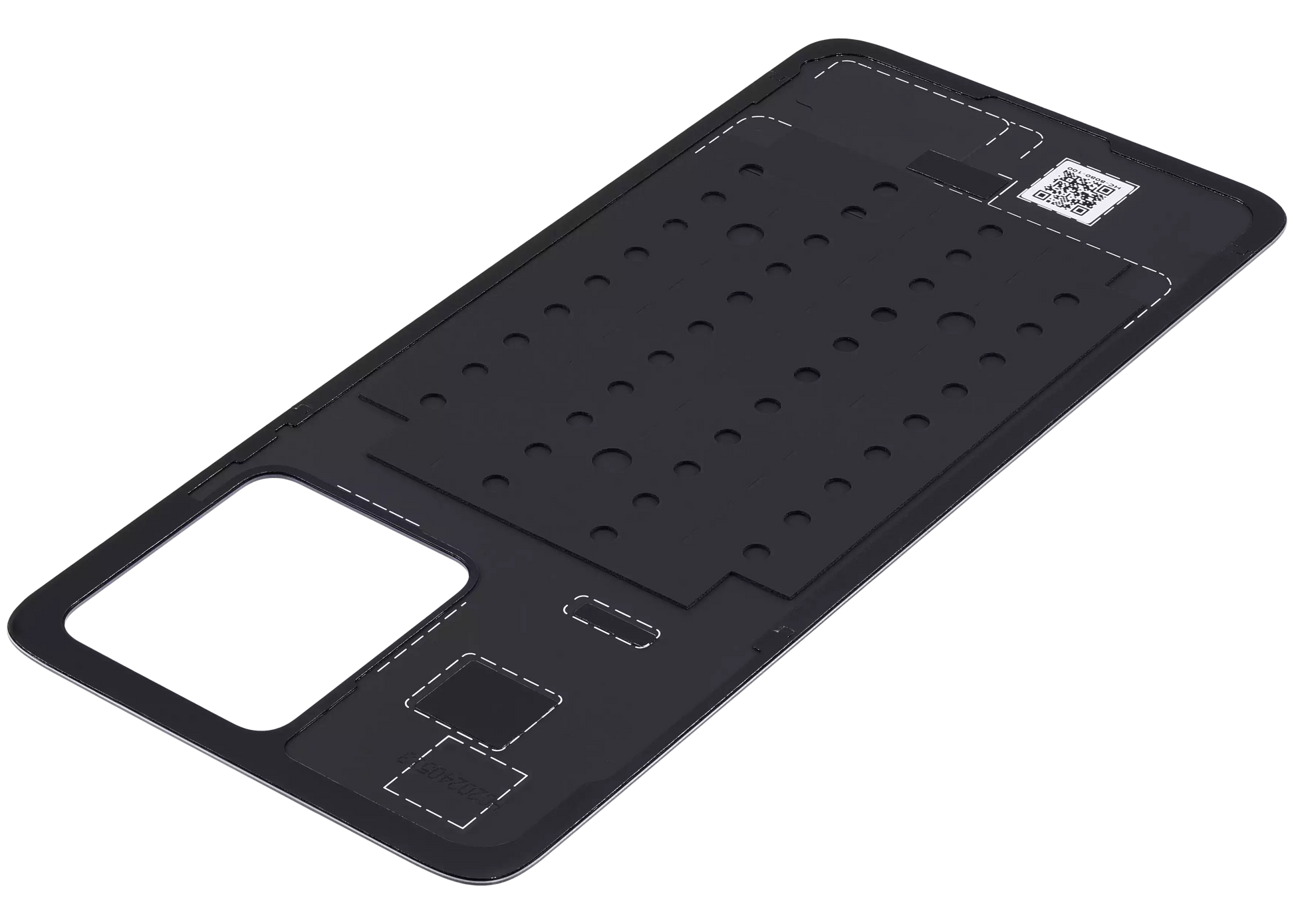 Back Cover Glass For Motorola Moto G84 (XT2347 / 2023) (Genuine OEM) (Midnight Blue) replacement part SKU 107182136524 image 5