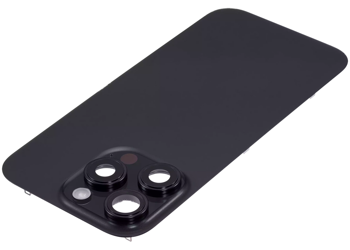 Back Glass w/ MagSafe Magnet & NFC & Flashlight Flex For iPhone 16 Pro (Used OEM Pull: Grade A) (Black Titanium) — product photo 4
