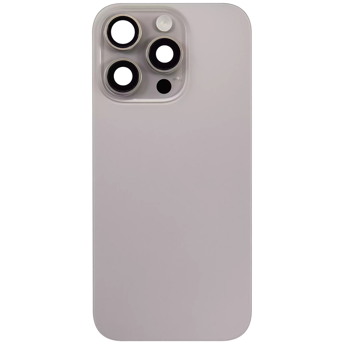 Back Glass w/ MagSafe Magnet & NFC & Flashlight Flex For iPhone 16 Pro (Used OEM Pull: Grade A) (Natural Titanium) — product photo 2