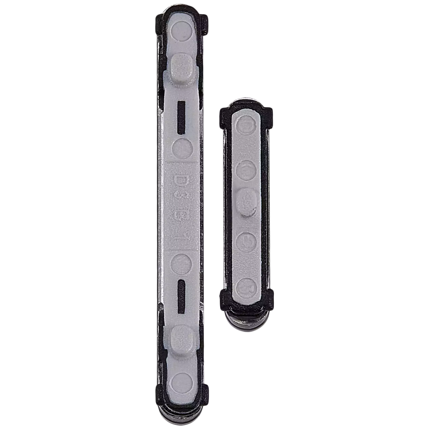 Hard Buttons (Power / Volume) For Samsung Galaxy S23 5G / S23 Plus 5G (Premium) (Phantom Black)