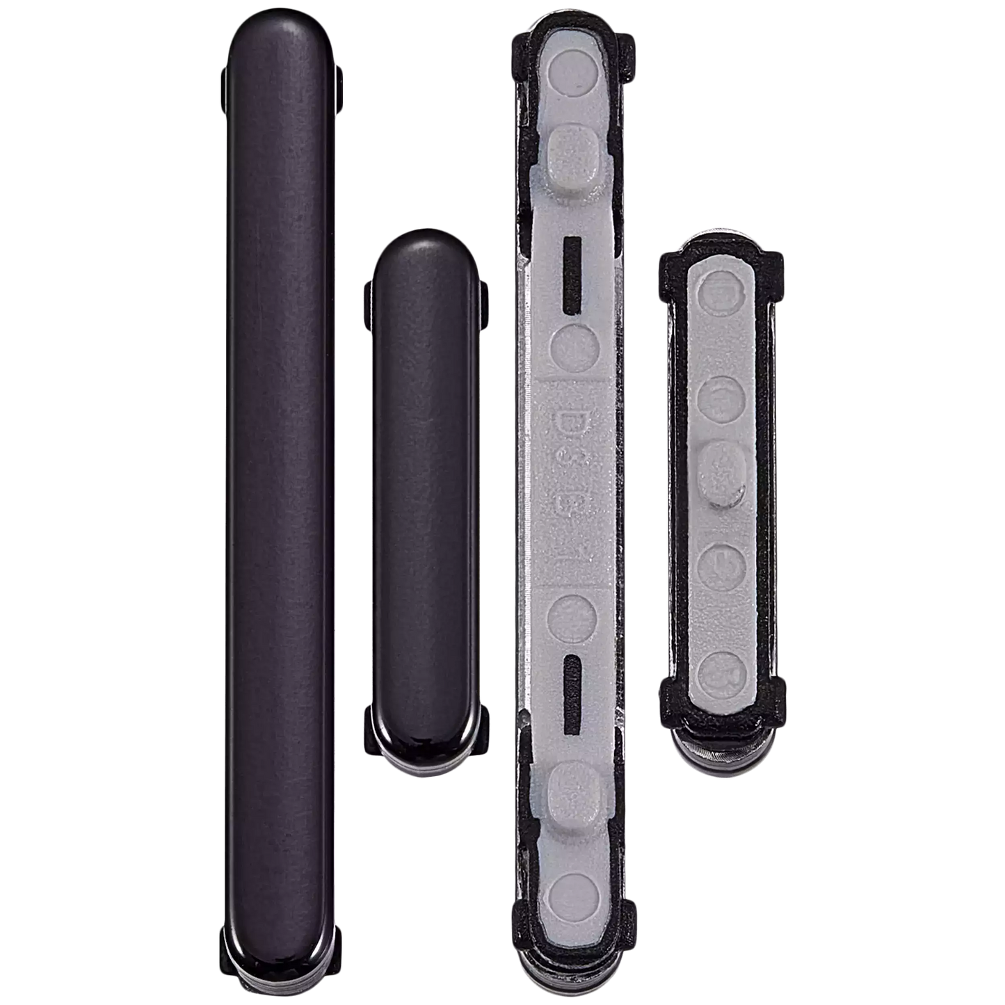 Hard Buttons (Power / Volume) For Samsung Galaxy S23 5G / S23 Plus 5G (Premium) (Phantom Black)