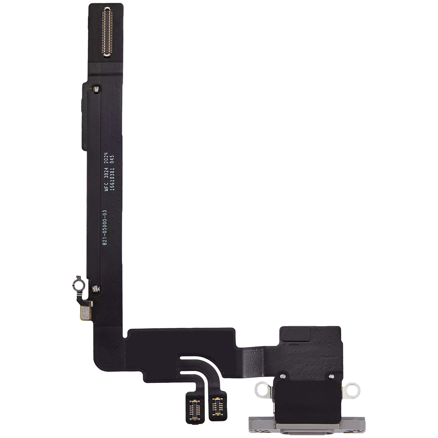 Charging Port Flex Cable For iPhone 16 Pro Max (Premium) (White Titanium)