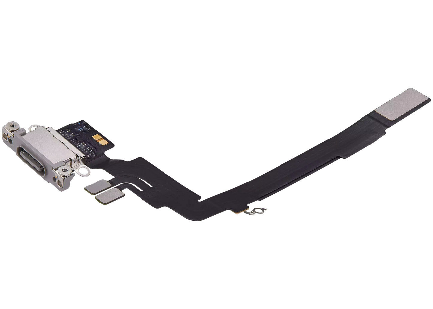 Charging Port Flex Cable For iPhone 16 Pro Max (Premium) (White Titanium)