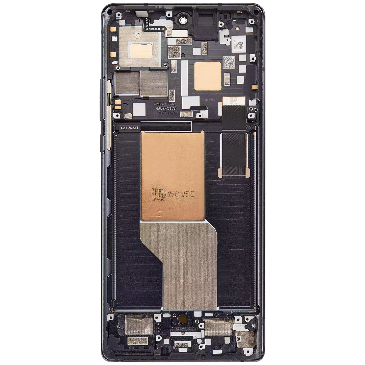 OLED Assembly Without Frame For Motorola Edge 30 Ultra (XT2201 / 2022) / Motorola Moto X30 Pro (2022) (Refurbished) (Interstellar Black) | SKU 107182192458 | image 8