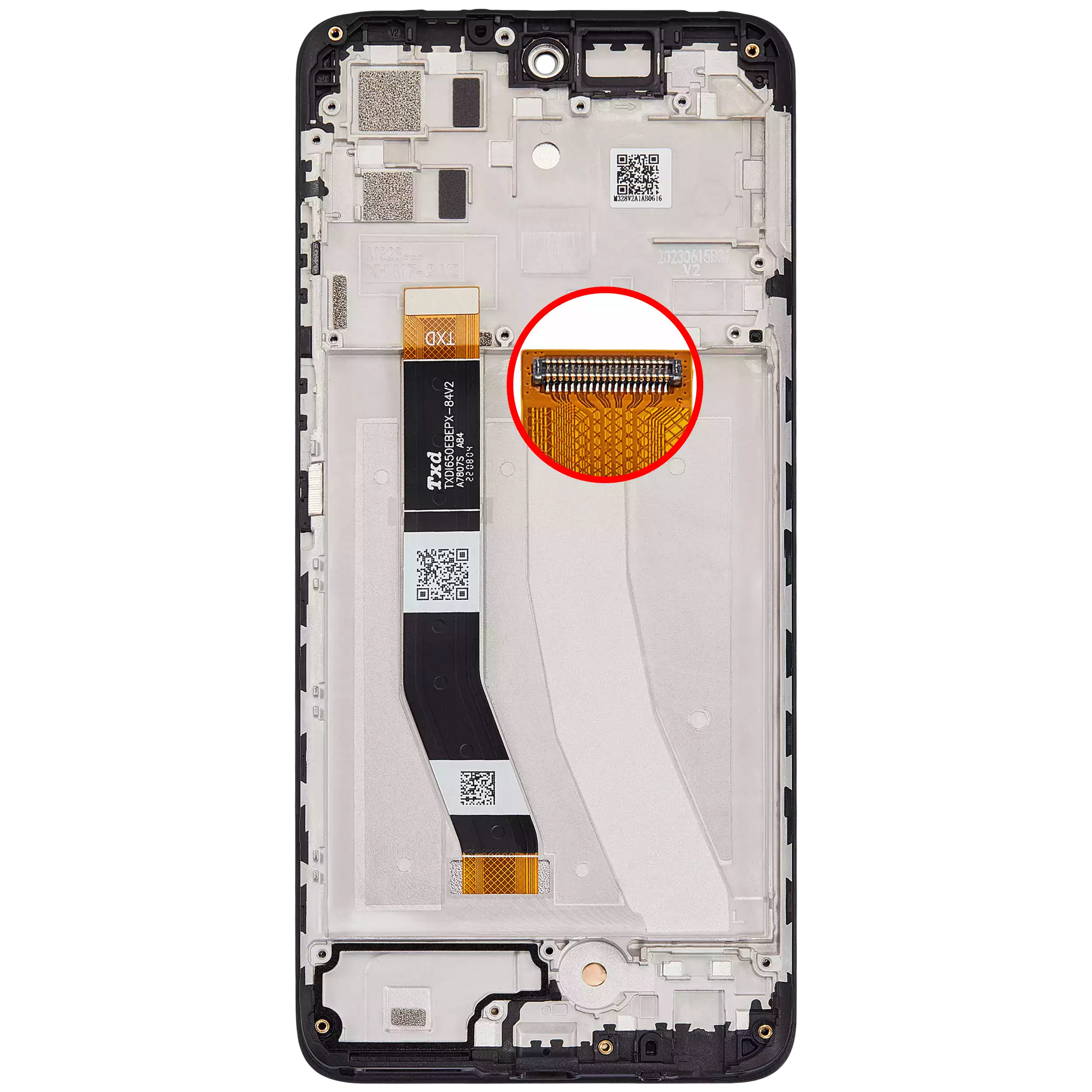 LCD Assembly With Frame For Motorola Moto G32 (XT2235 / 2022) (Refurbished) (All Colors) replacement part SKU 107182192459 image 8
