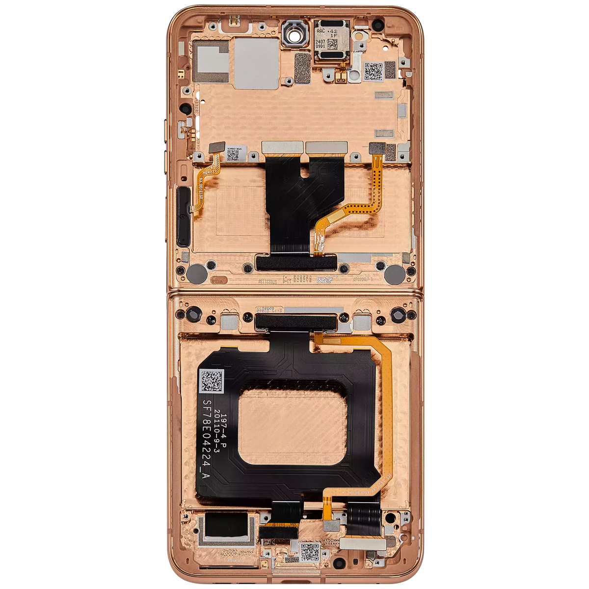 Inner OLED Assembly With Frame For Motorola Razr Plus 2024 / Razr 50 Ultra (XT2451 - Motorola replacement part image 8