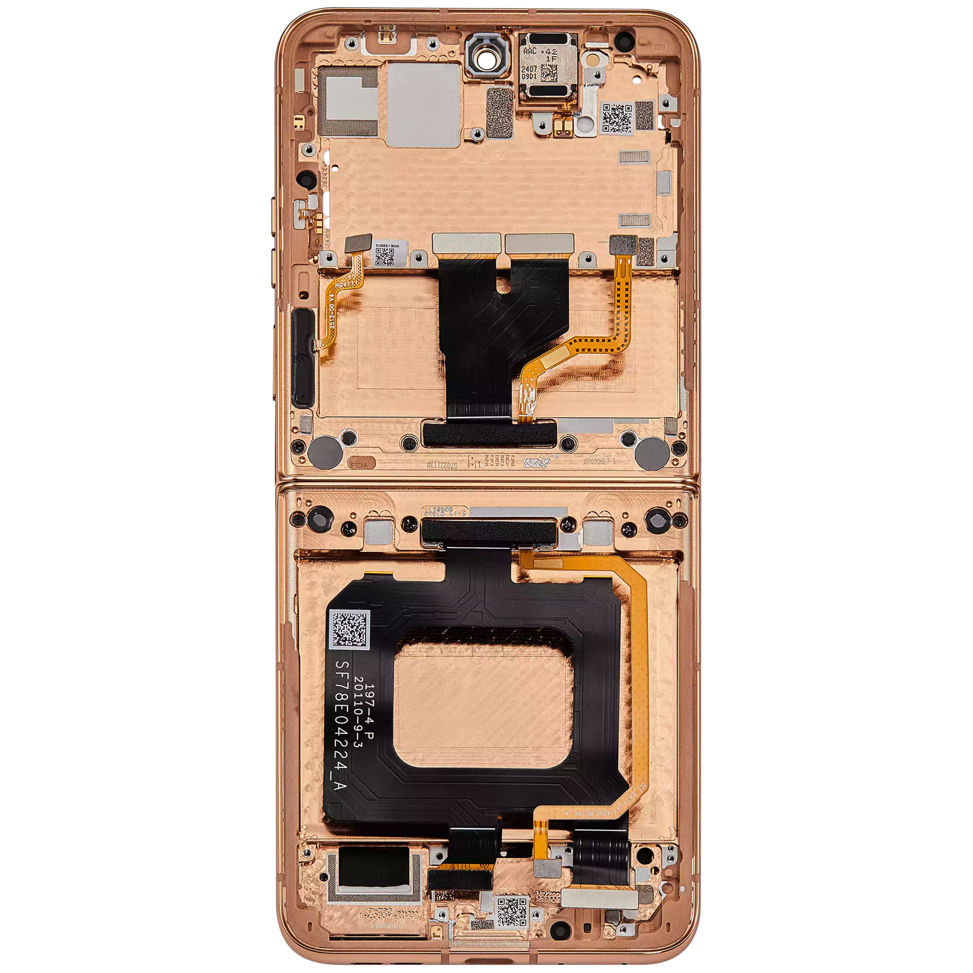 Inner OLED Assembly With Frame For Motorola Razr Plus 2024 / Razr 50 Ultra (XT2451 - Motorola replacement part image 8