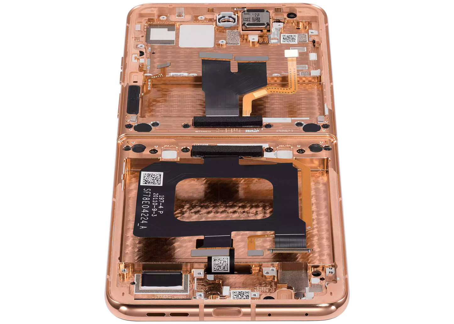 Inner OLED Assembly With Frame For Motorola Razr Plus 2024 / Razr 50 Ultra (XT2451 - Motorola replacement part image 3