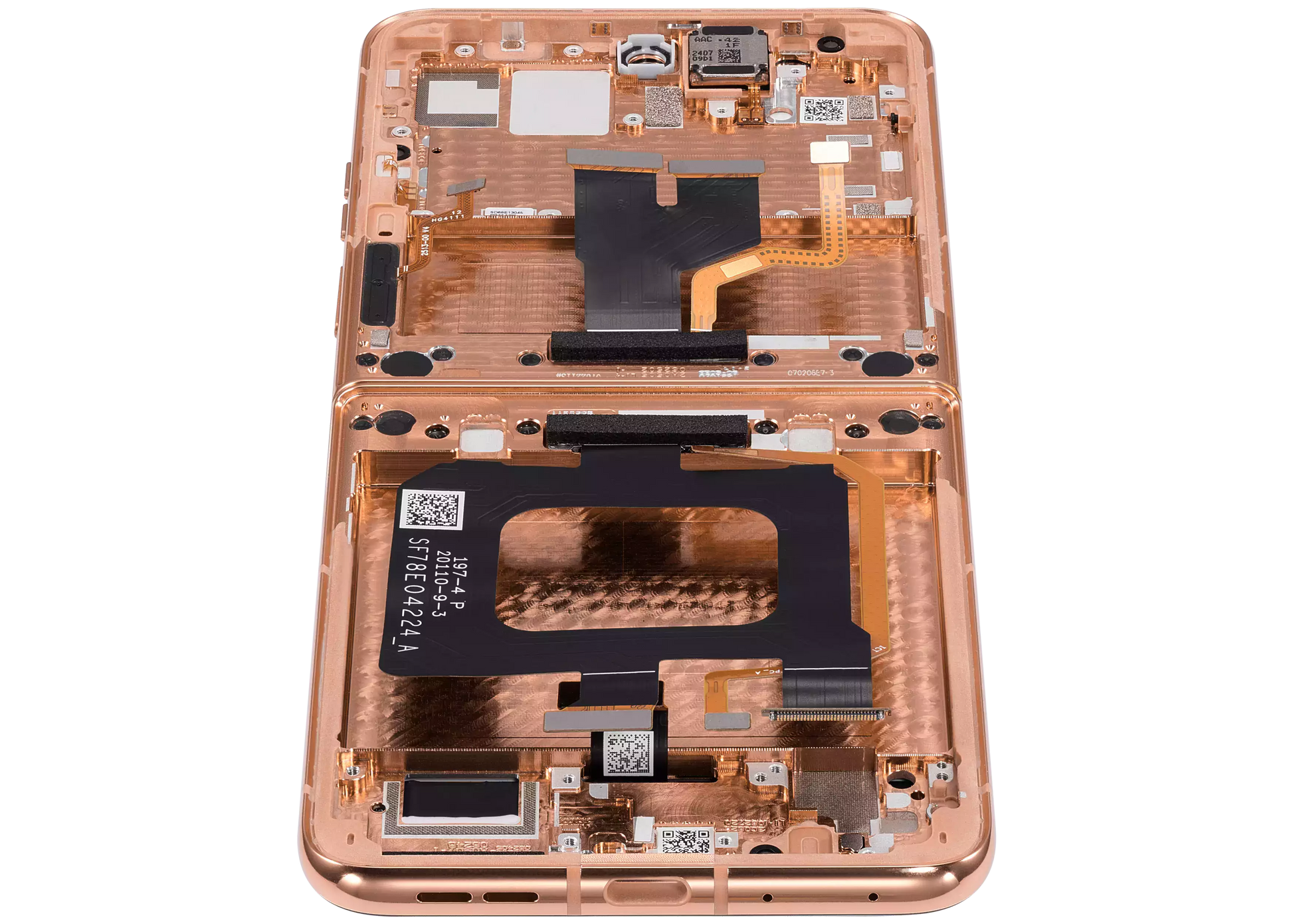 Inner OLED Assembly With Frame For Motorola Razr Plus 2024 / Razr 50 Ultra (XT2451 - Motorola replacement part image 3