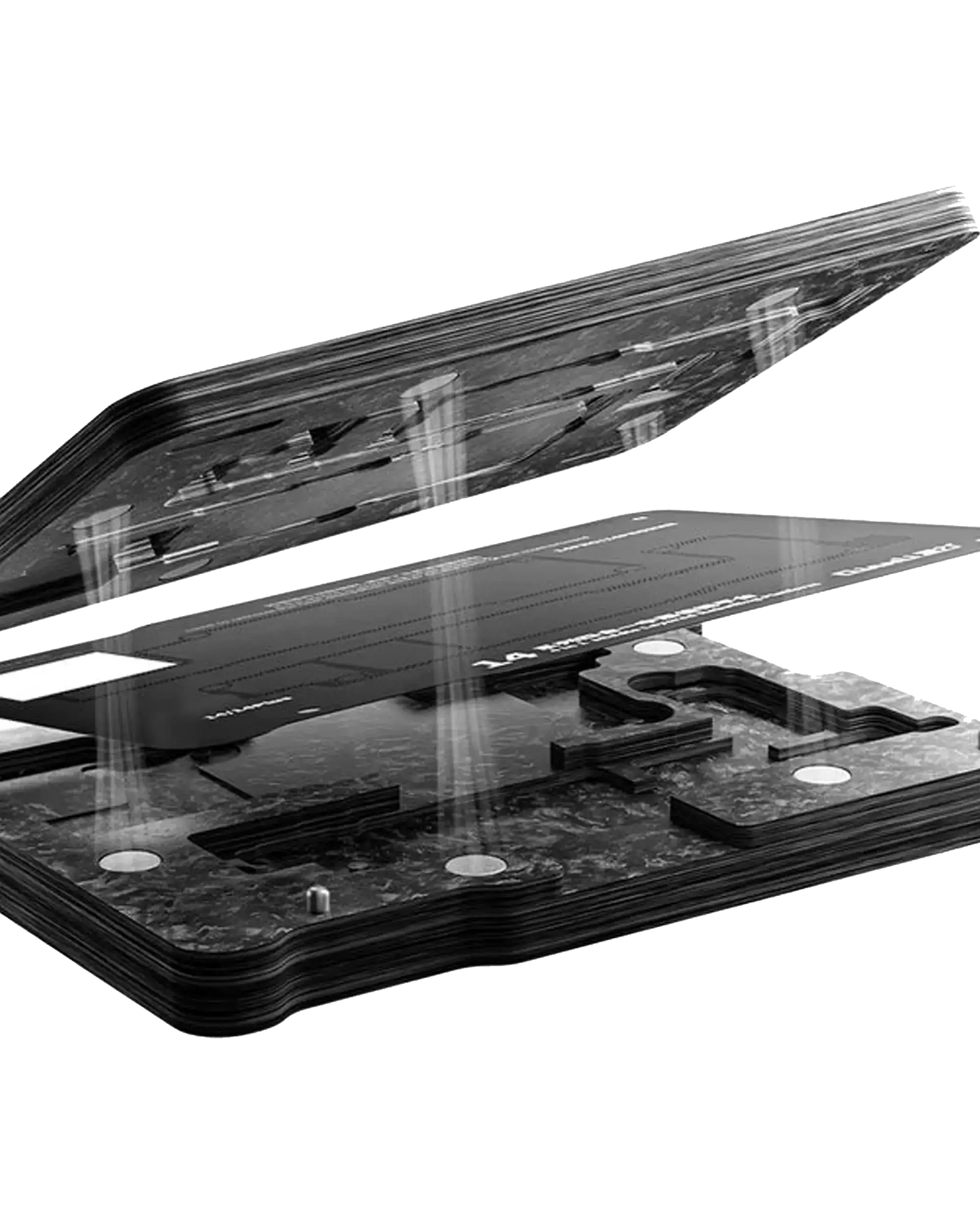 4 in 1 Middle Frame Reballing Platform For iPhone 16 / 16 Plus / 16 Pro / 16 Pro Max (Qianli)